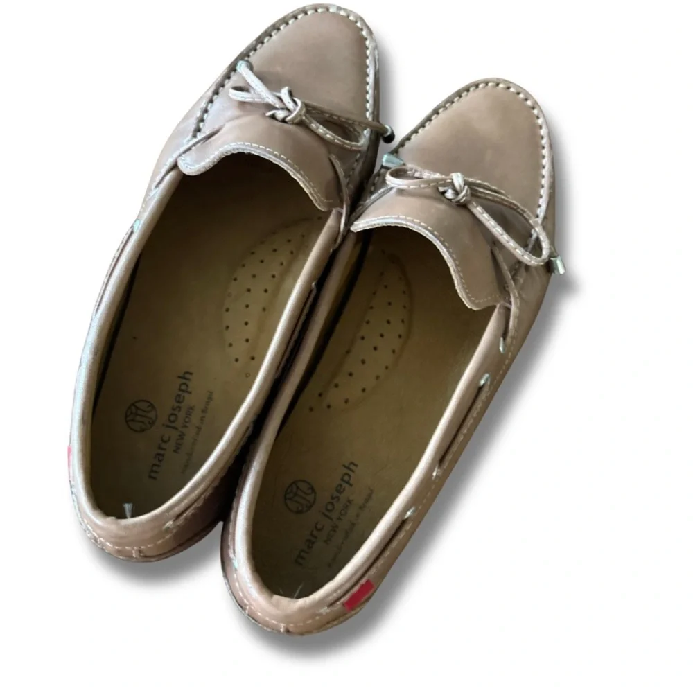 Marc Joseph New York Men’s Leather Driving Loafers Tan | Size 9 | Made in Brazil